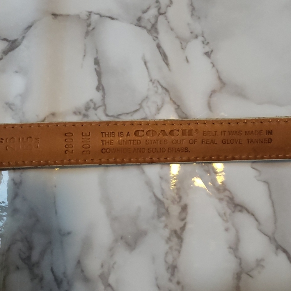 Coach Belt